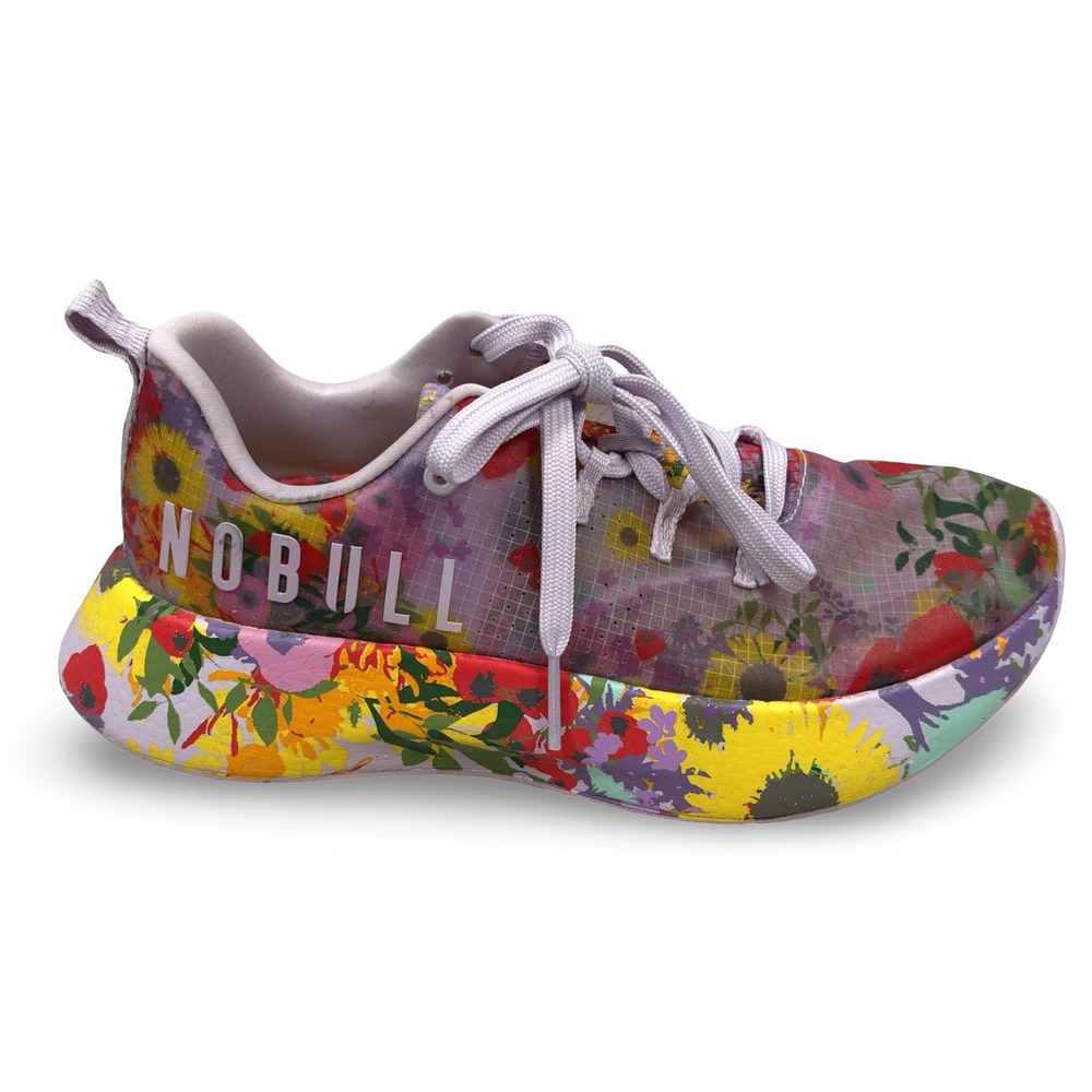 NOBULL Superblossom Ripstop Runner Floral Running Shoes Womens 8.5 Mens 7